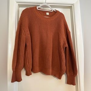 Goumikids knit sweater in Clay